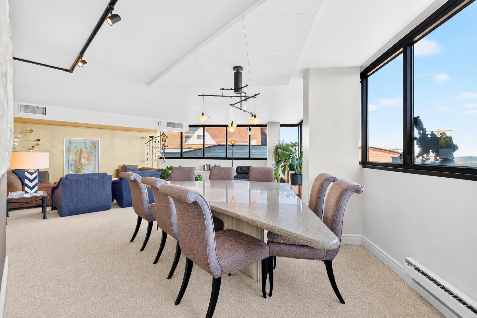 Dining room looking toward the living room · 20′ × 15′