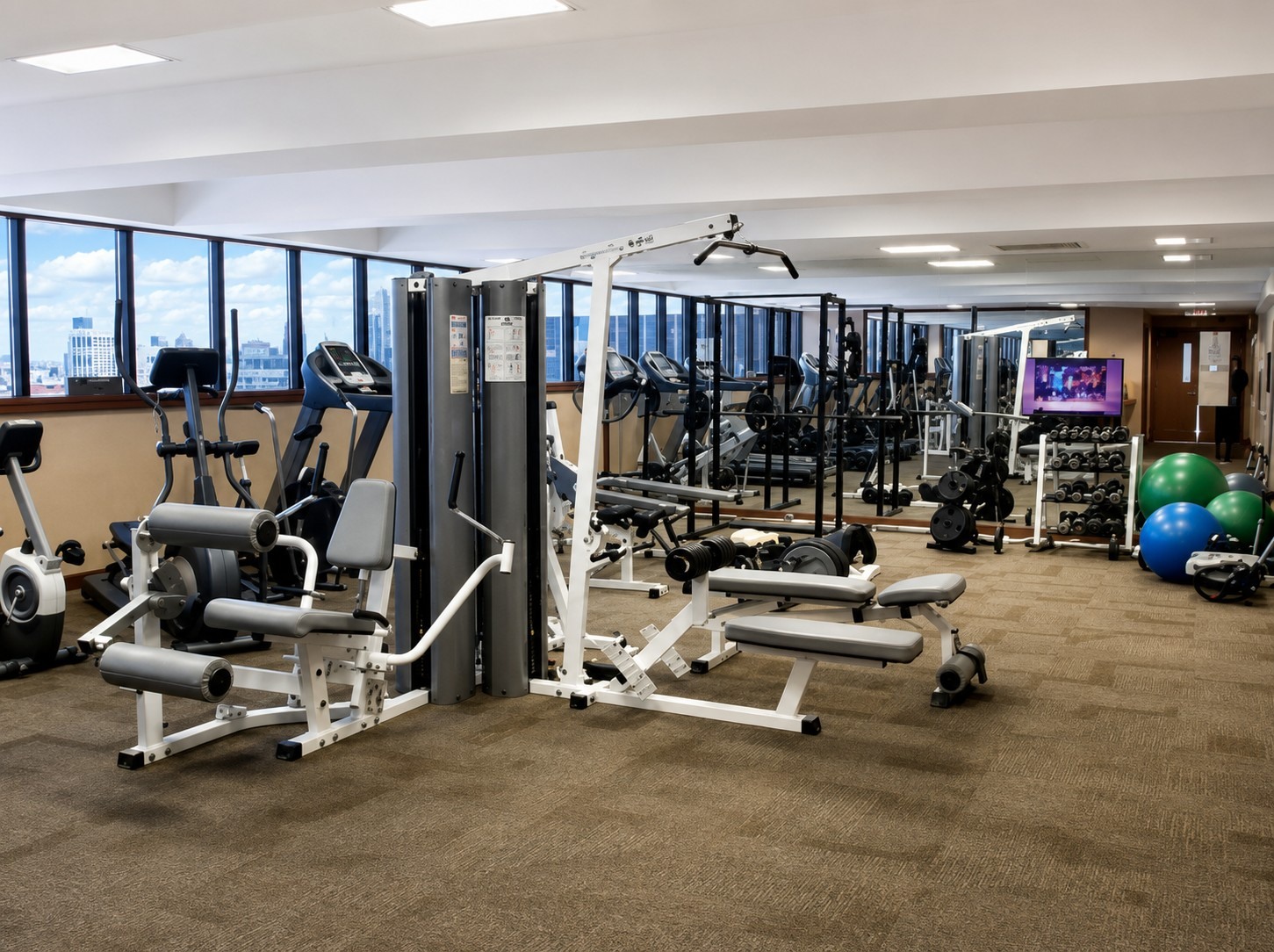 On-site fitness center