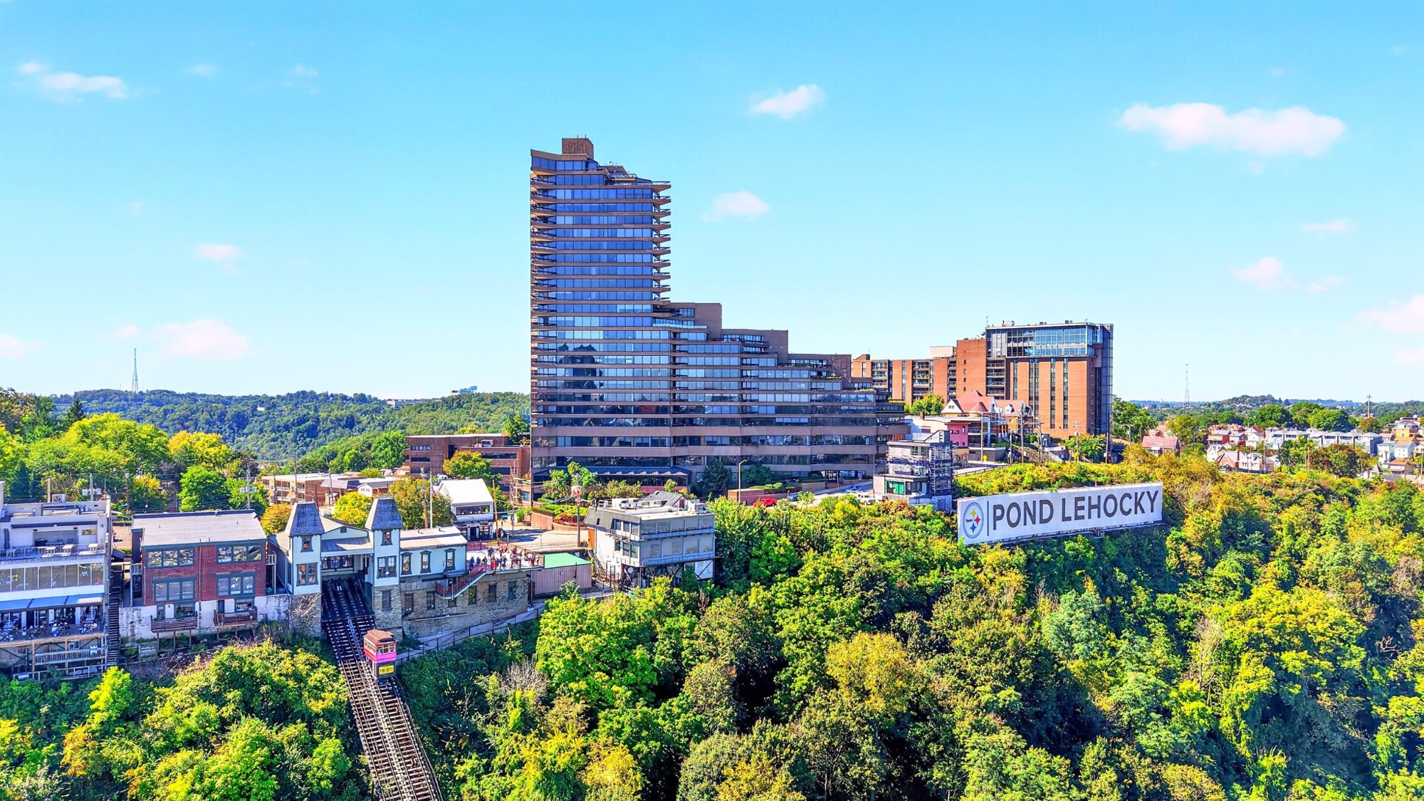 A landmark setting near the Duquesne Incline