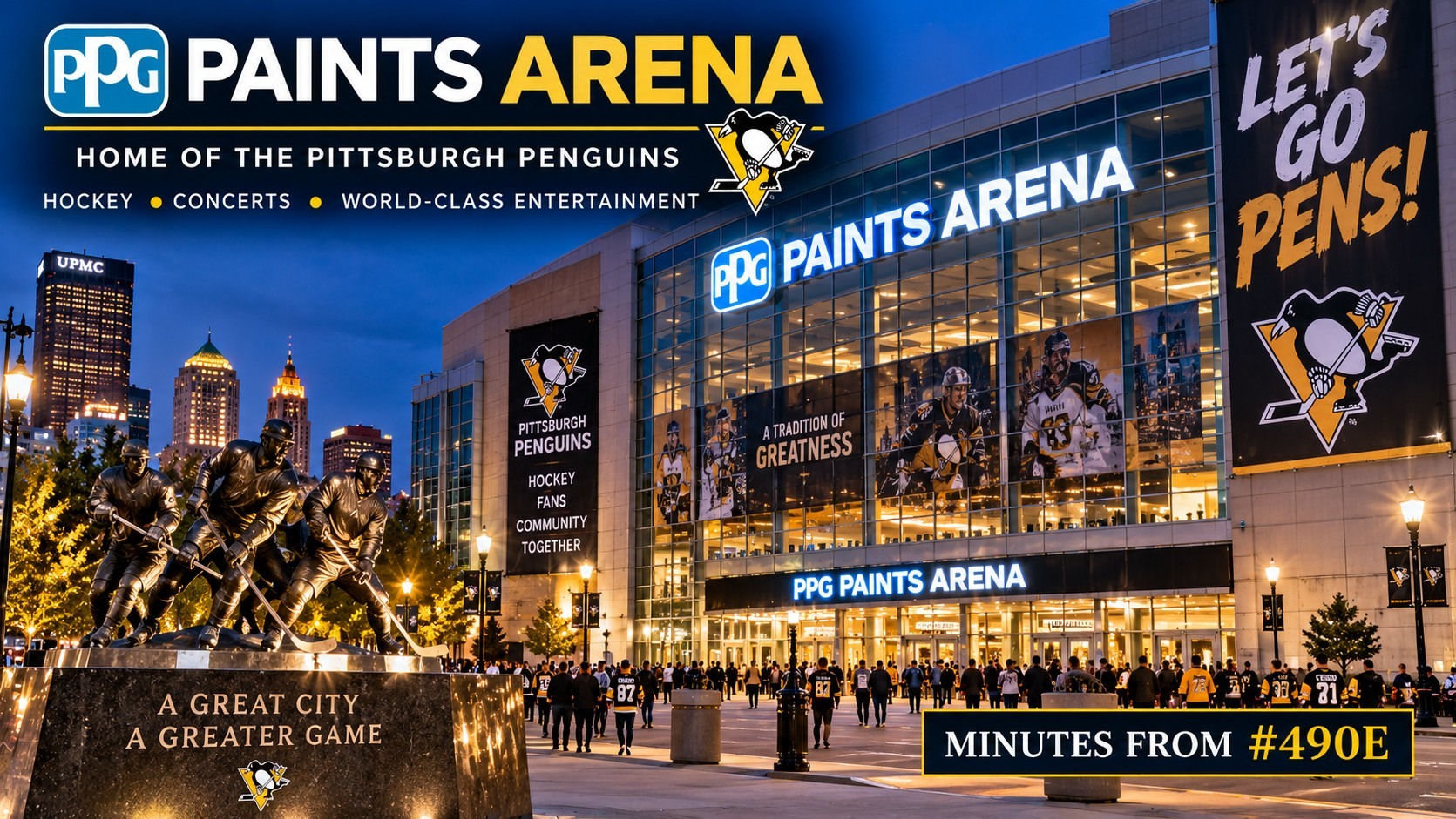 PPG Paints Arena · Pittsburgh Penguins